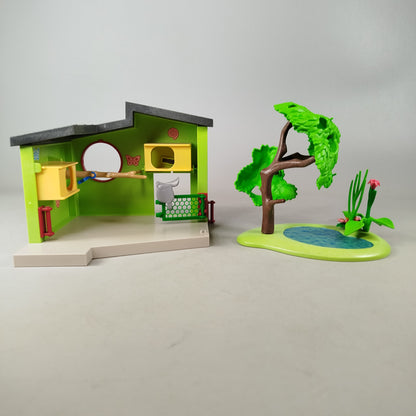 Playmobil Bundle Safari Tierstation & Fahrzeug