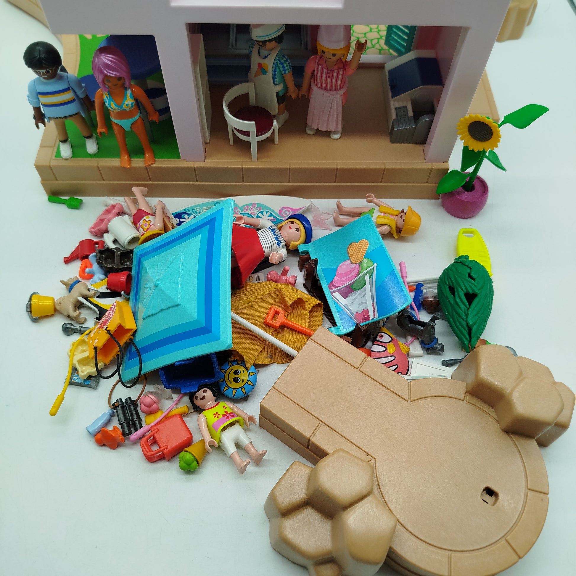 Playmobil Eisdiele am Hafen 70279, gebraucht, ab 3 4 5 Jahre | ✅ geprüft 
