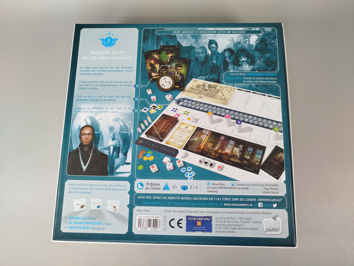 T.I.M.E Stories Brettspiel - 5 Erweiterungen, OVP  