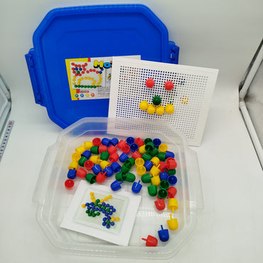 Moskito Spiel- und Sportartikel GmbH MOZAIK BE 718-33 Steckspiel Set