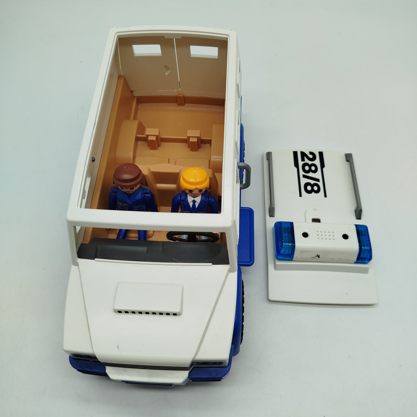 Playmobil Polizeifahrzeug mit 2 Figuren – Spielset