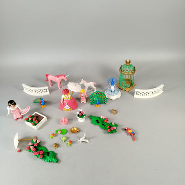 Playmobil Prinzessinnen Gartenhof Set – Figuren, Tiere & Zubehör