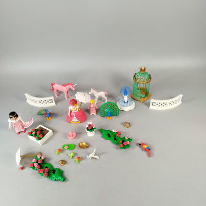 Playmobil Prinzessinnen Gartenhof Set – Figuren, Tiere & Zubehör
