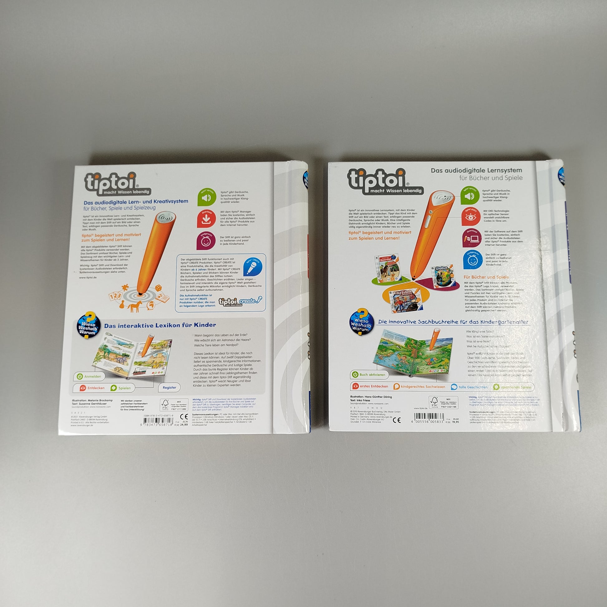 Ravensburger tiptoi Bücher Wieso? Weshalb? Warum? Lexikon & Musik 