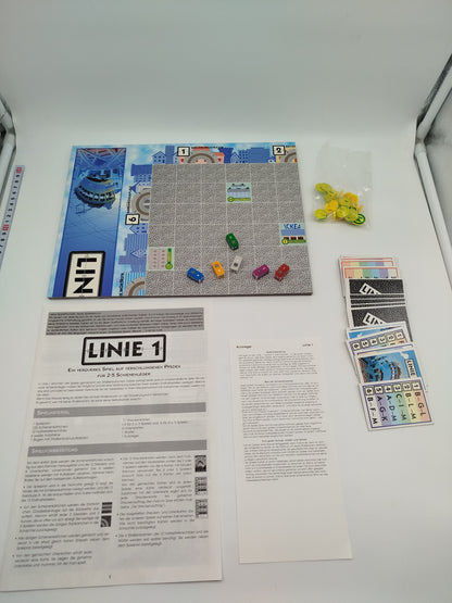 Goldsieber Spiele Brettspiel Linie 1 – Stefan Dorra 1995, OVP