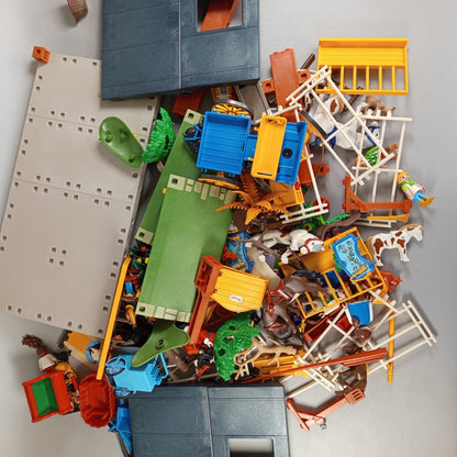 Konvolut Playmobil Pferdehof Bauernhof Tiere ca. 1,1 kg