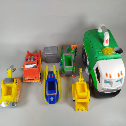  Fahrzeugspielzeug - Bau- und Einsatzfahrzeuge - Set