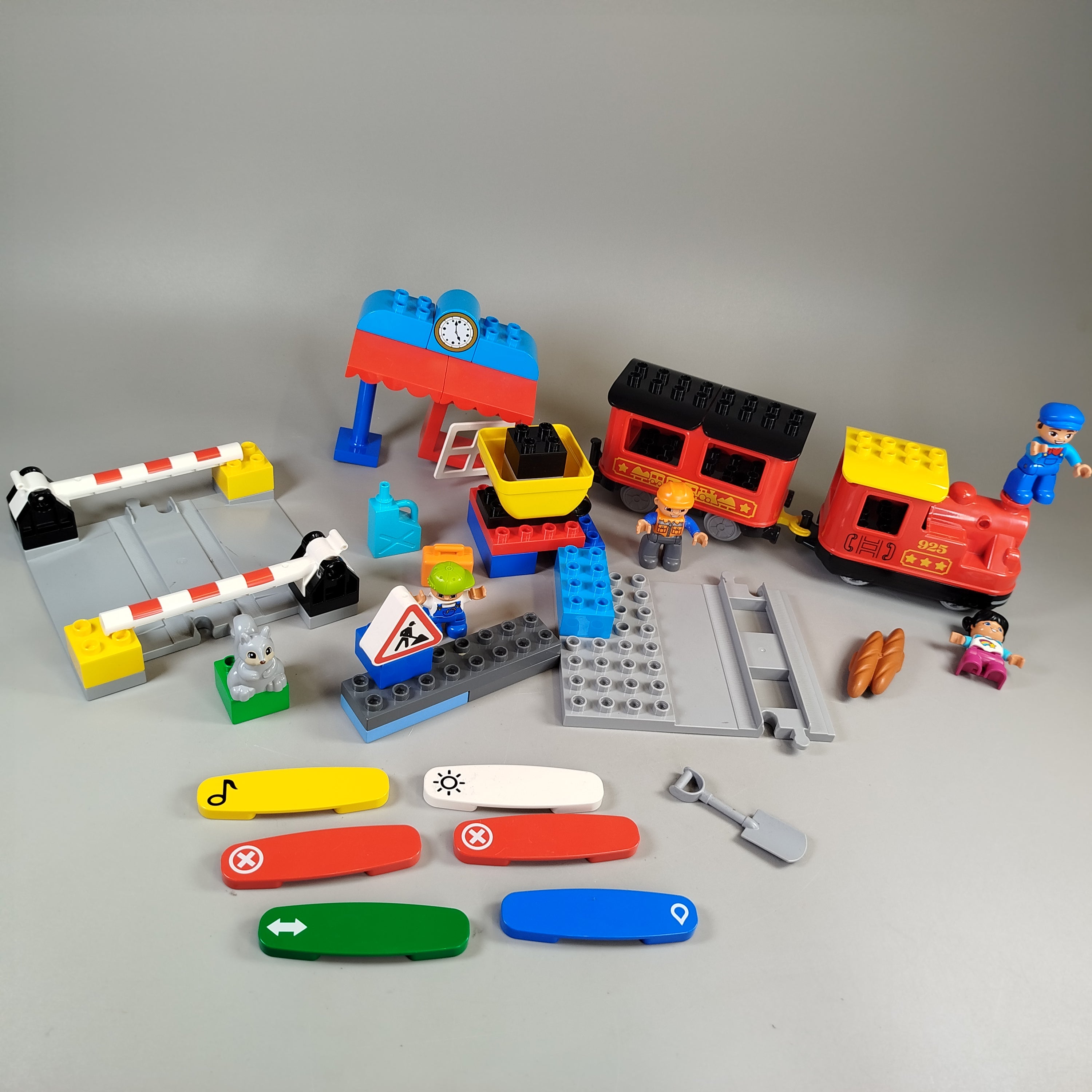 LEGO DUPLO Zugset – Lokomotive, Wagen & Schienen Set