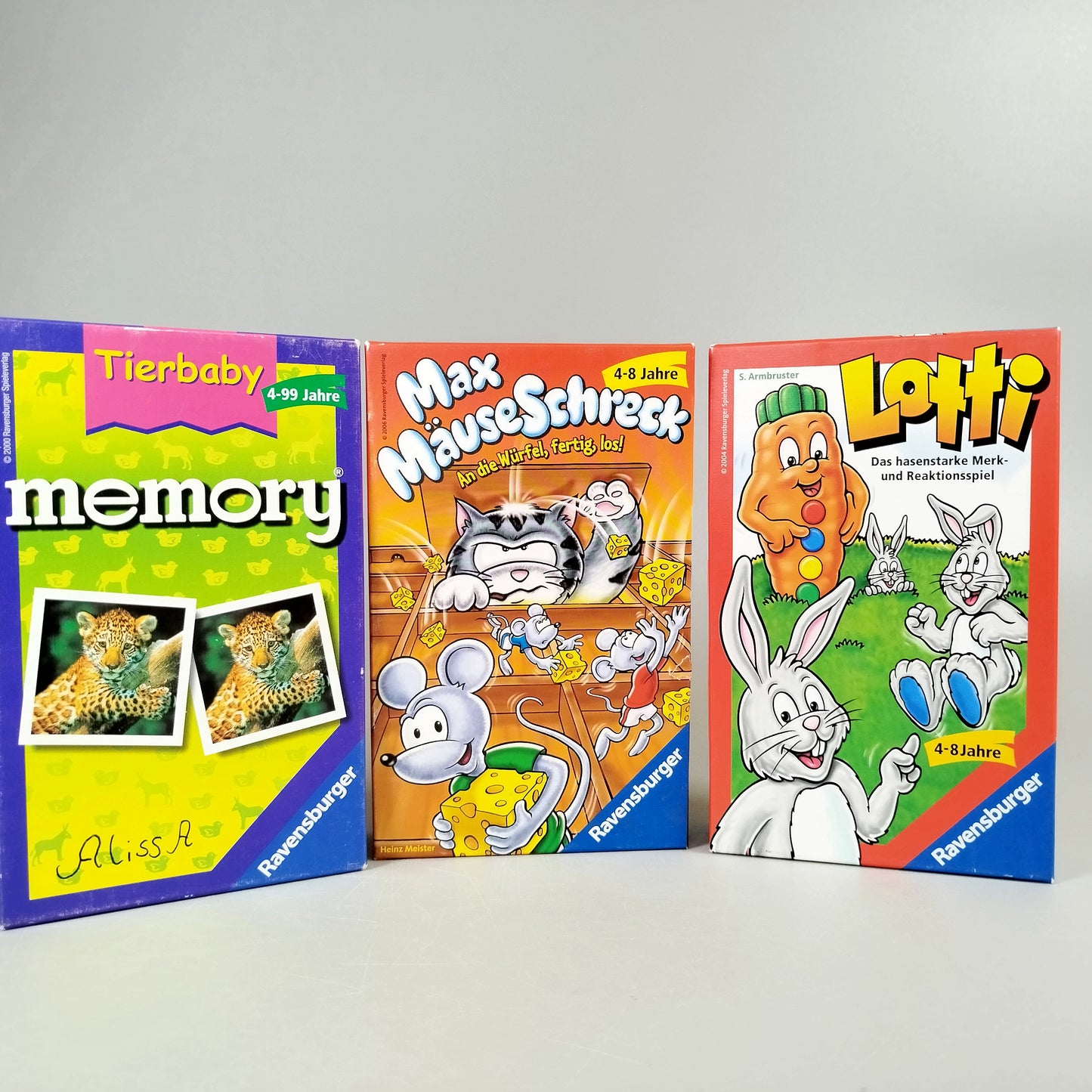 Ravensburger Gesellschaftsspiele Set - Memory & Max Mäuseschreck