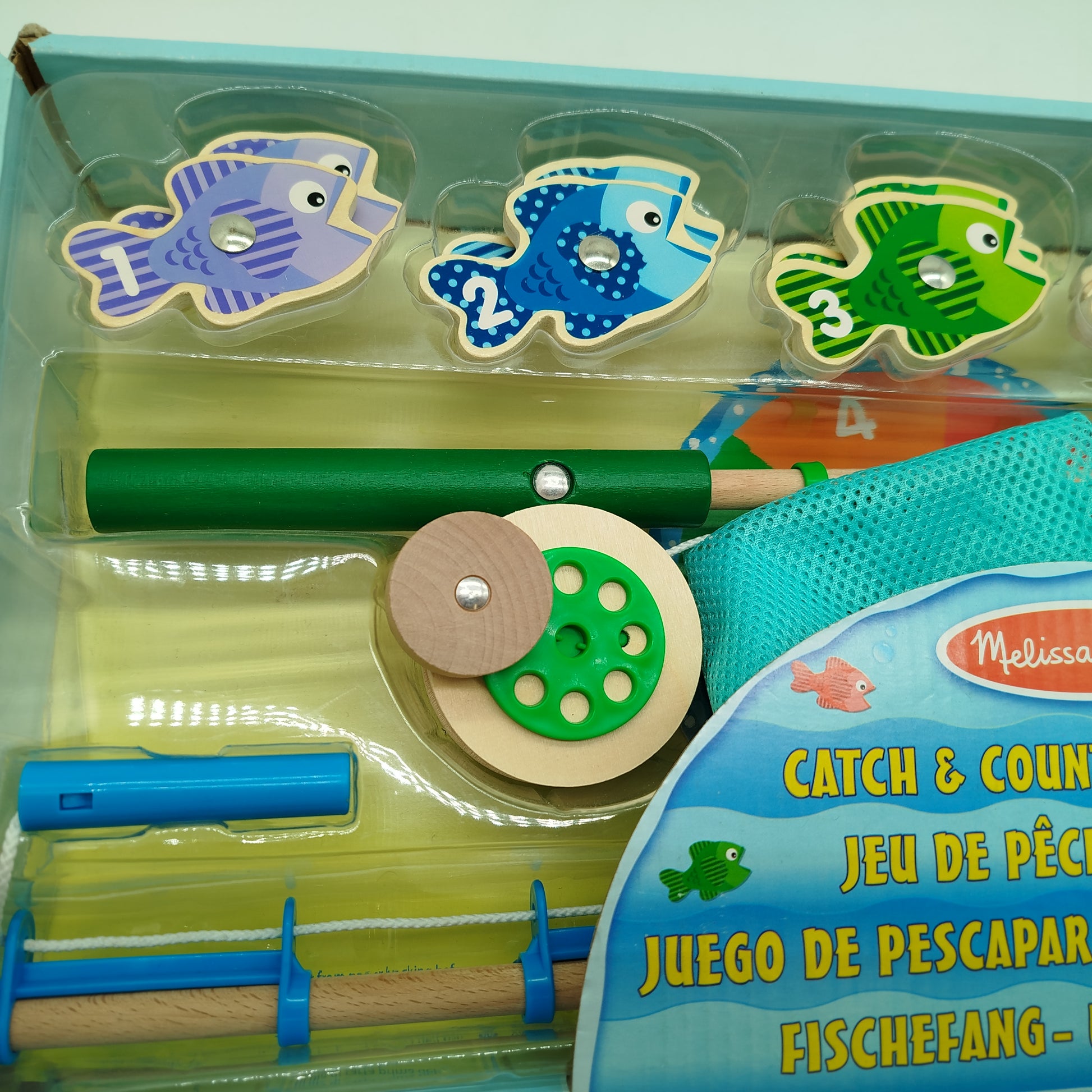 Melissa & Doug Angelspiel aus Holz, wie neu, ab 3 4 5 Jahre | ✅ geprüft 