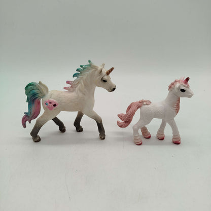 Schleich Bundle Einhorn 5x Figuren, gebraucht, ab 3 4 5 Jahre | ✅ geprüft 