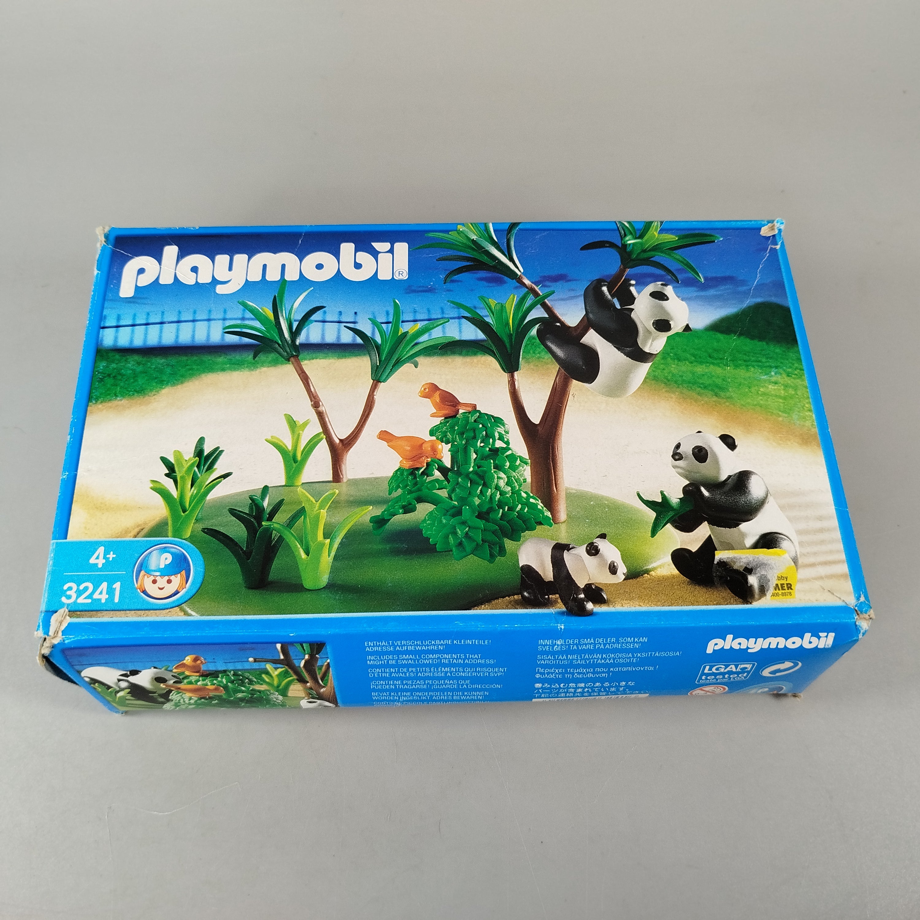 Playmobil 3241 Panda Familie Tierset, OVP