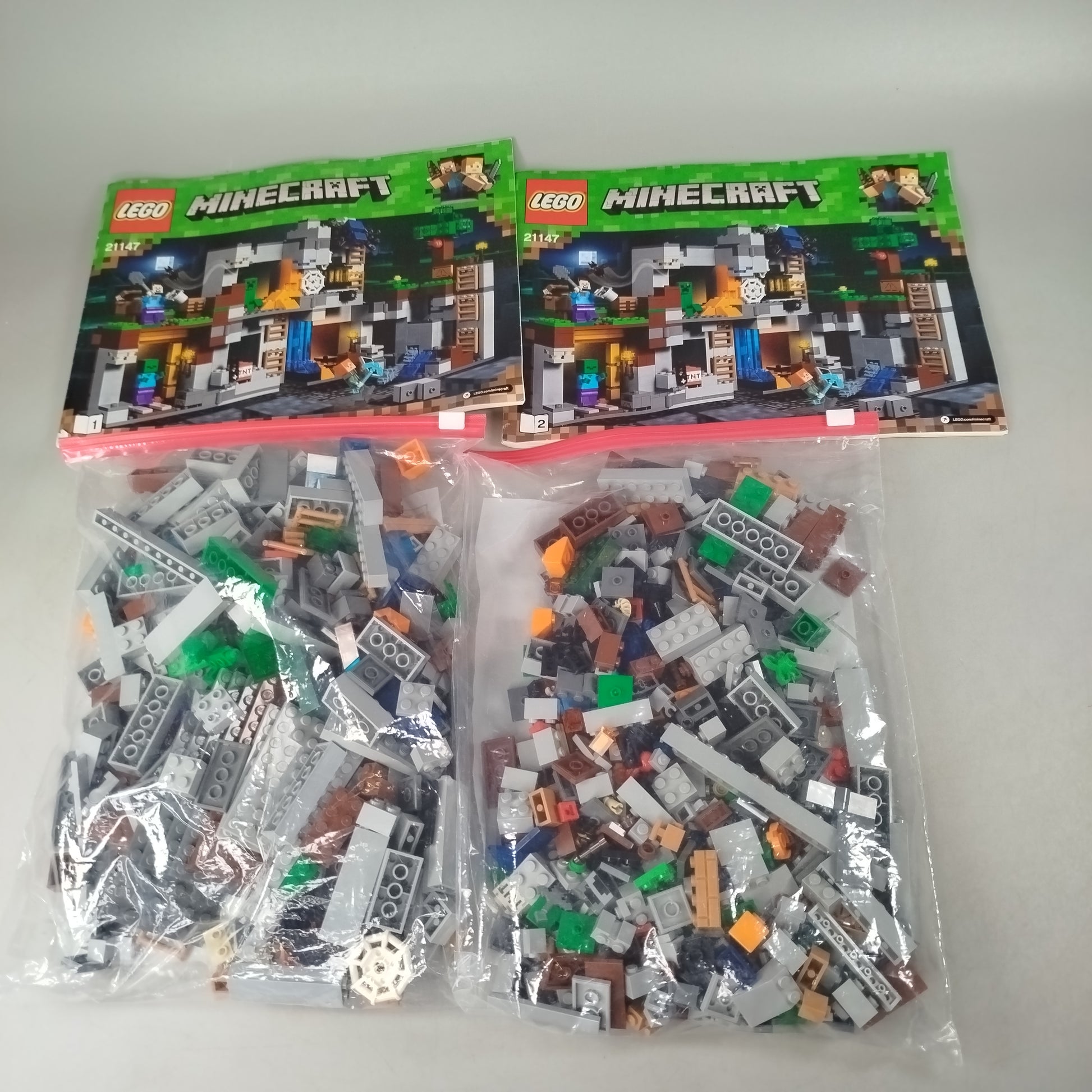 LEGO Minecraft Felsen 21147 Bauset, gebraucht, ab 6 7 8 Jahre | ✅ geprüft 