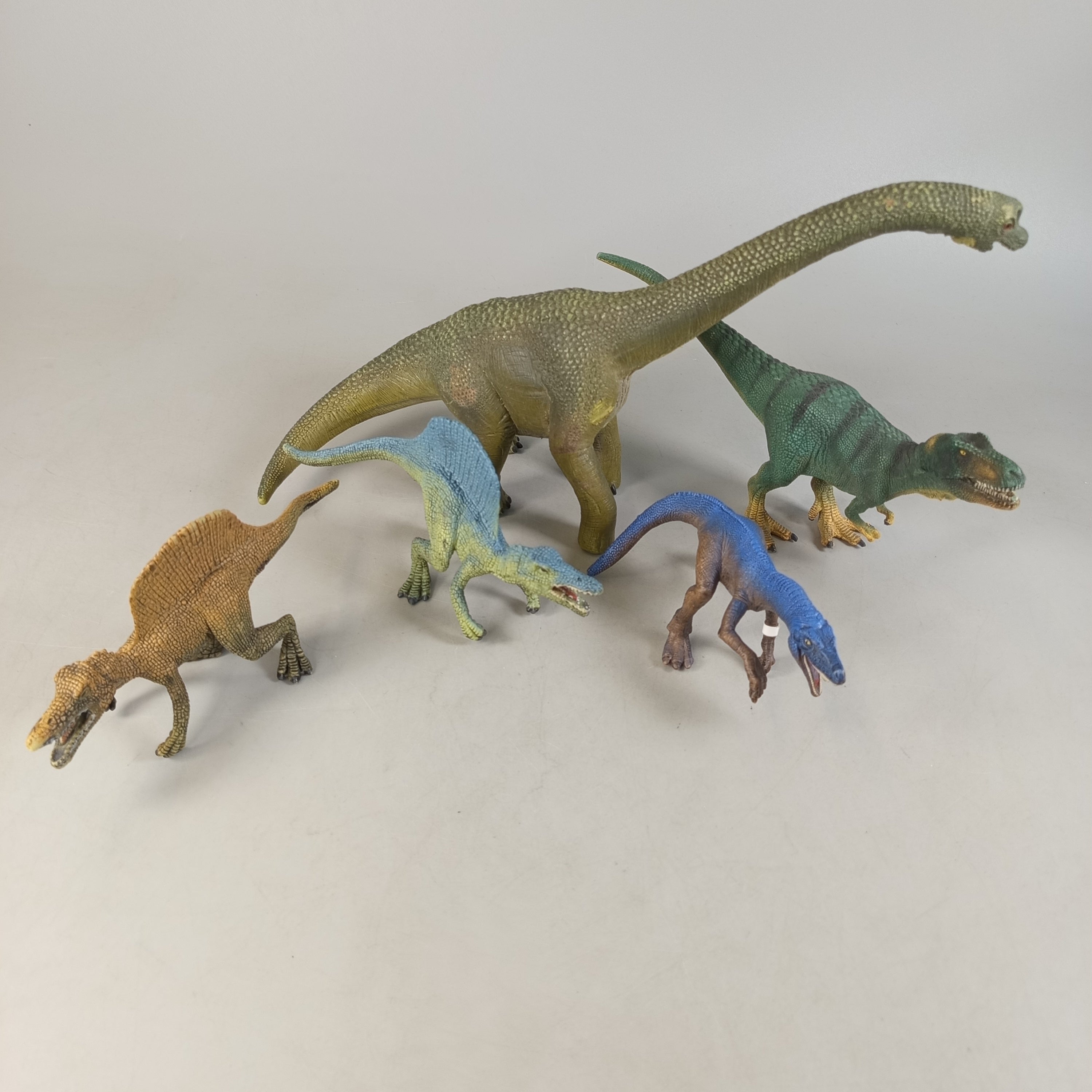 Schleich Bundle Dinosaurier 5 Figuren, gebraucht, ab 6 7 8 Jahre | ✅ geprüft 
