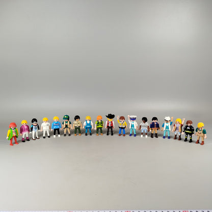 Playmobil Figuren Set von 18 Charakteren – Clown, Cowboy, Feuerwehrmann