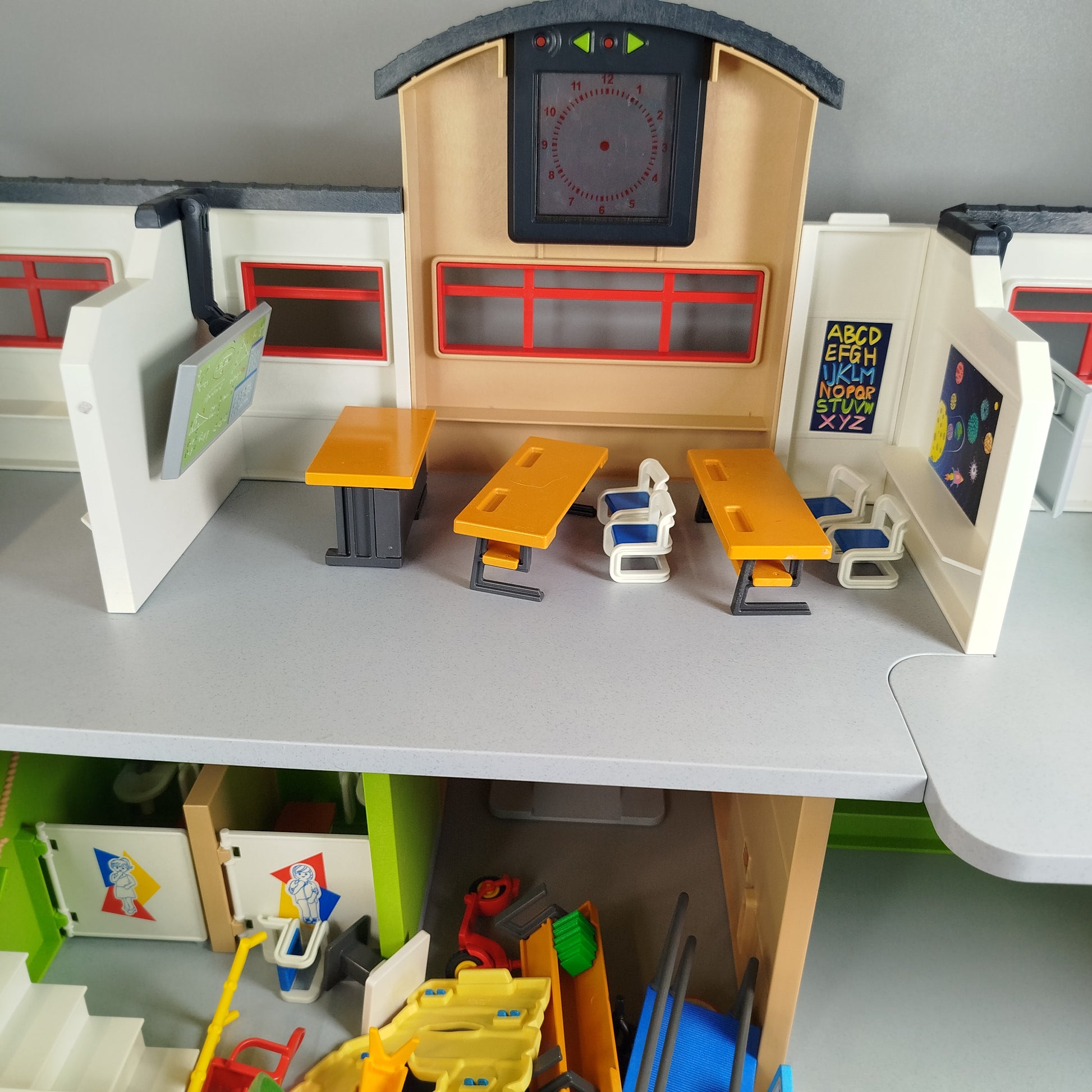 Playmobil Schule 9453 🙂🏠 Gebäude, gebraucht, ab 6 7 8 Jahre | ✅ geprüft 