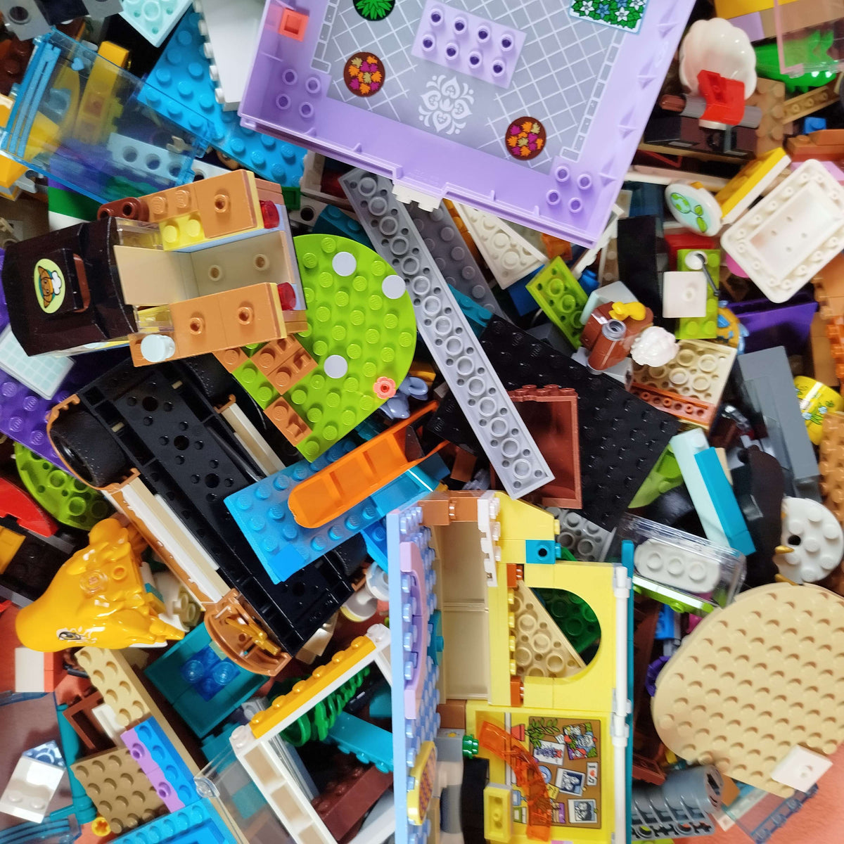 Konvolut LEGO & kompatible Bausteine ca. 5,5 kg, ab 3 4 5 Jahre