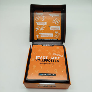 DENKRIESEN Kartenspiel Stadt Land Vollpfosten Classic Edition, OVP