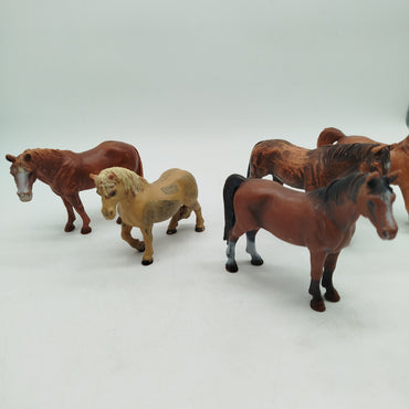 Schleich Bundle Pferde 🐴🌟 5x Figuren, gebraucht, ab 3 4 5 Jahre | ✅ geprüft 