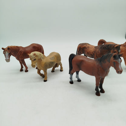 Schleich Bundle Pferde 🐴🌟 5x Figuren, gebraucht, ab 3 4 5 Jahre | ✅ geprüft 