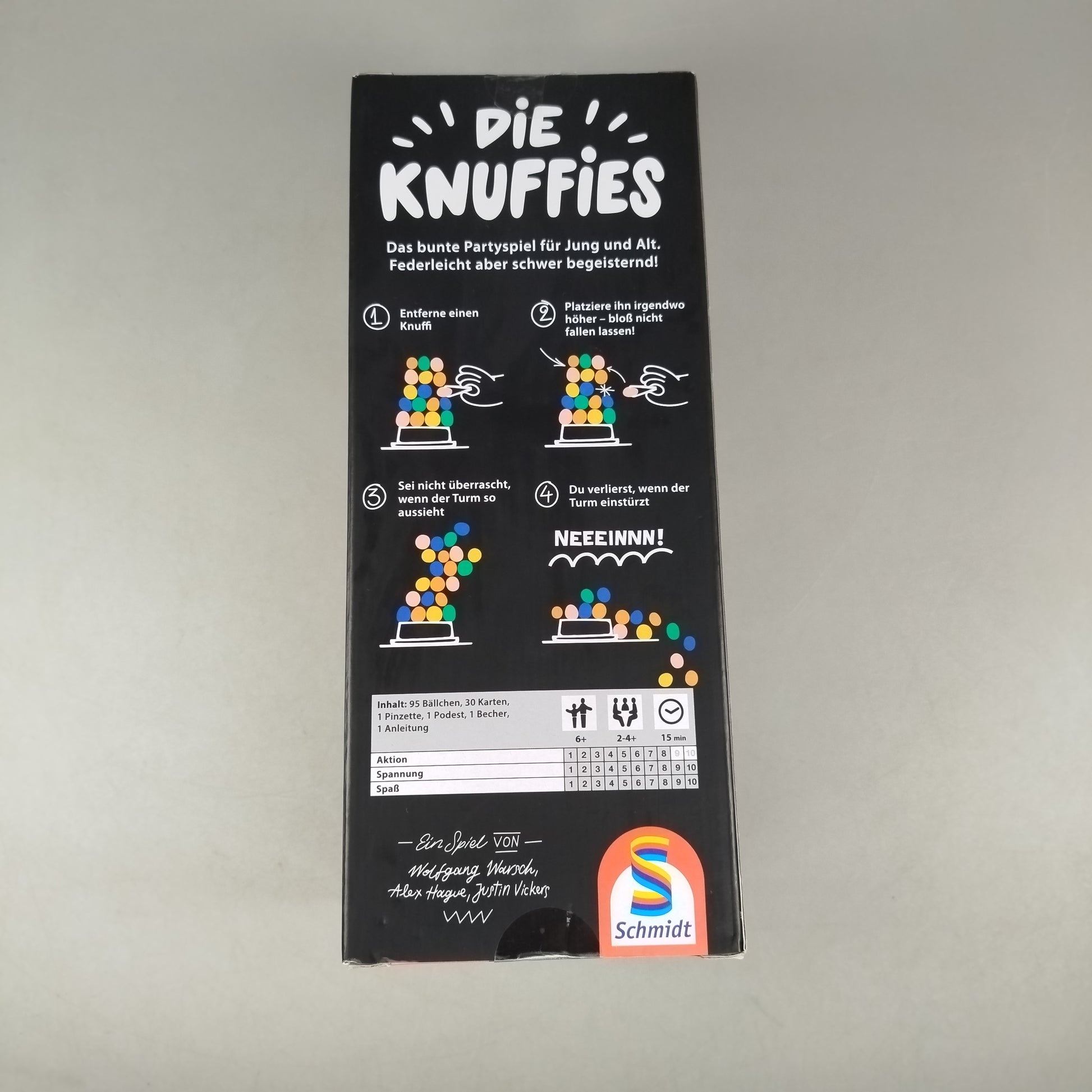 Schmidt Die Knuffies Gesellschaftsspiel, wie neu, ab 6 7 8 Jahre | ✅ geprüft 