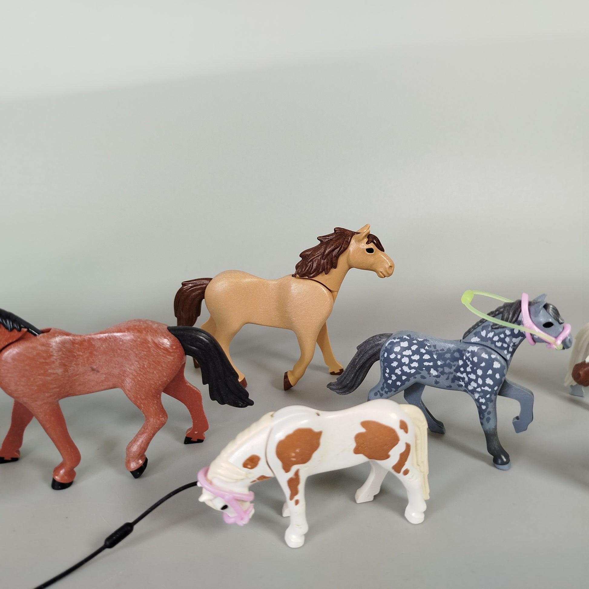 Playmobil Pferde Set von 10 Figuren – mit Fohlen & Zubehör