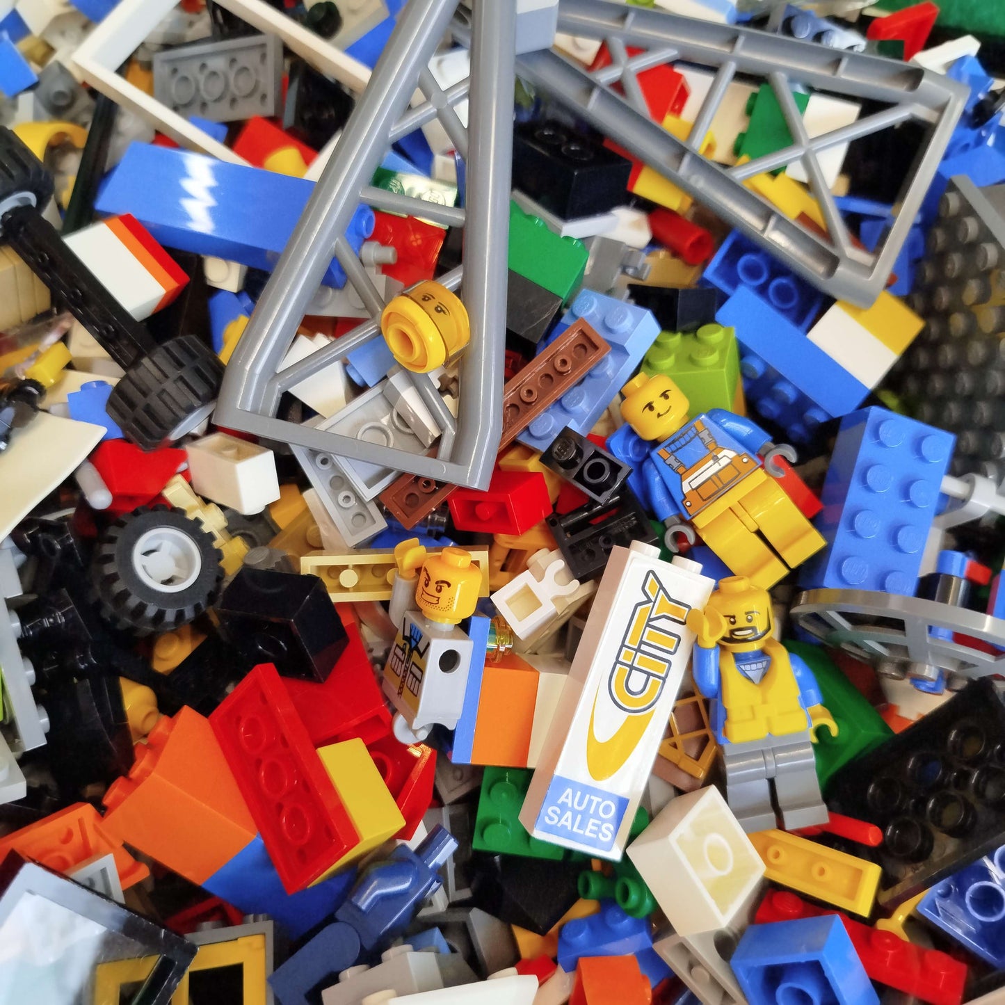 Konvolut LEGO City Bausteine & Minifiguren ca. 8 kg