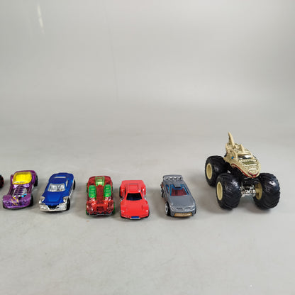 Hot Wheels Bundle 8 Monster Trucks & Autos, ab 6 7 8 Jahre | ✅ geprüft 