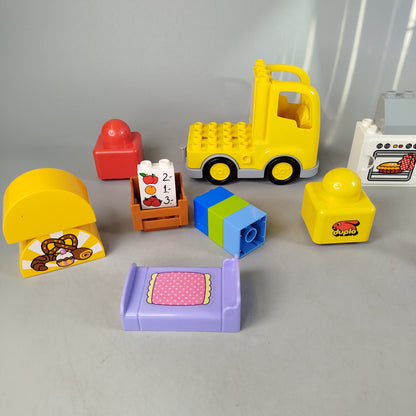 Konvolut LEGO Duplo Supermarkt & Tiere ca. 1,4 kg