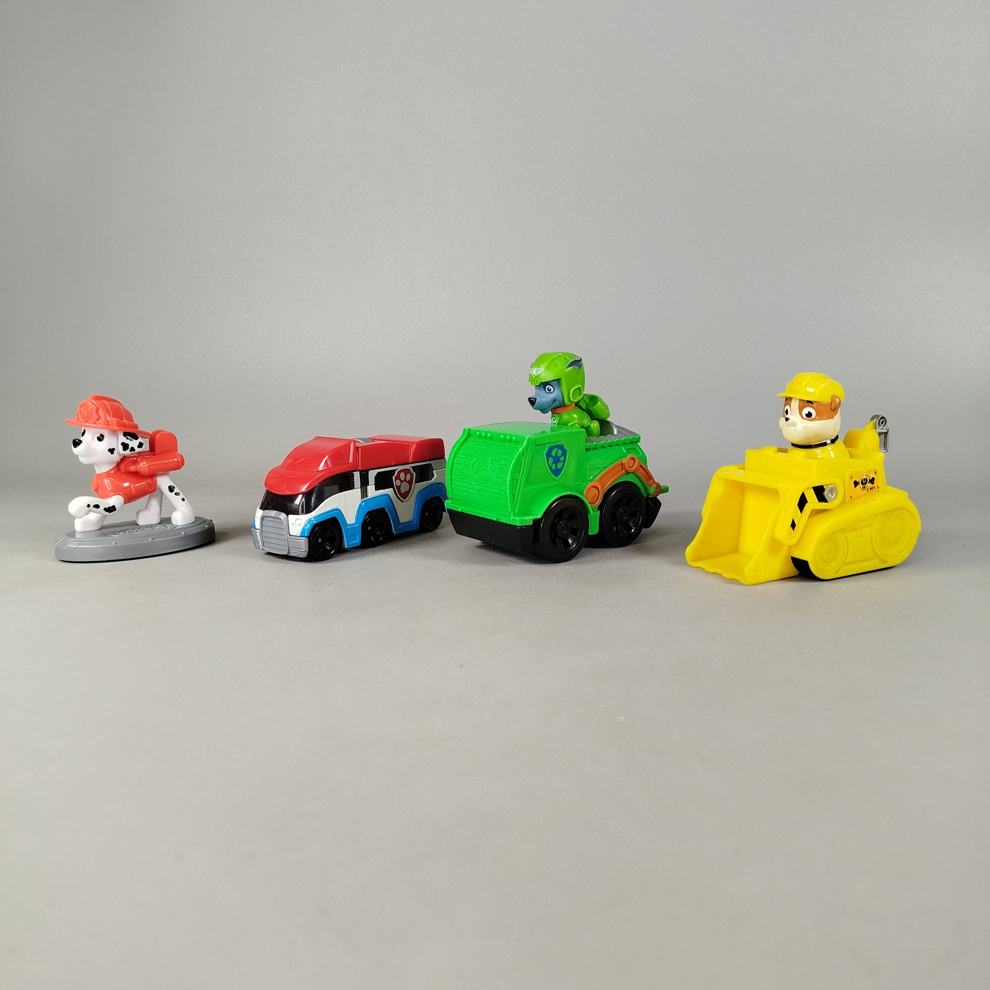 PAW Patrol Bundle Set von 6 Spielfiguren & Fahrzeuge, gebraucht, ab 3 Jahre 