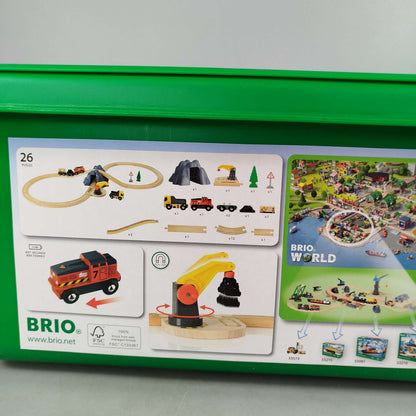 BRIO World Cargo 33983 Zugset Neuwertig