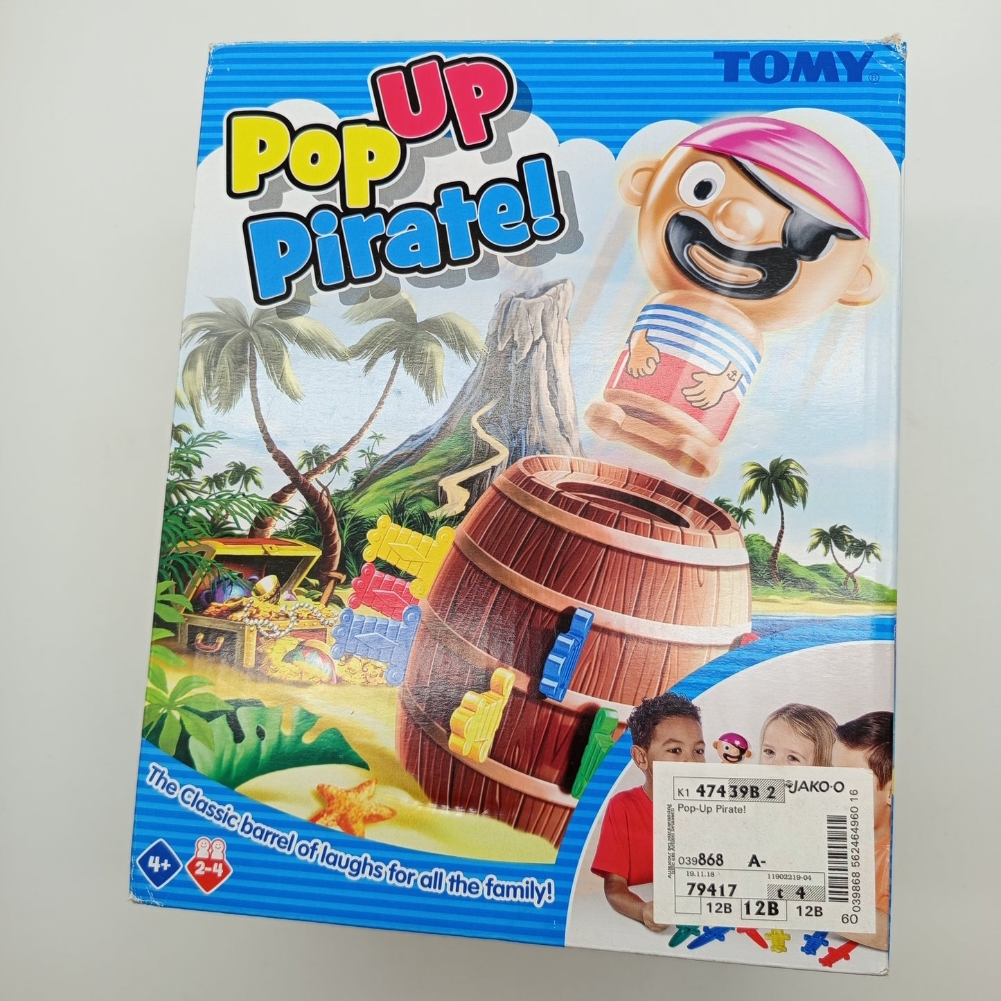 TOMY Pop-Up Pirate! Brettspiel, OVP