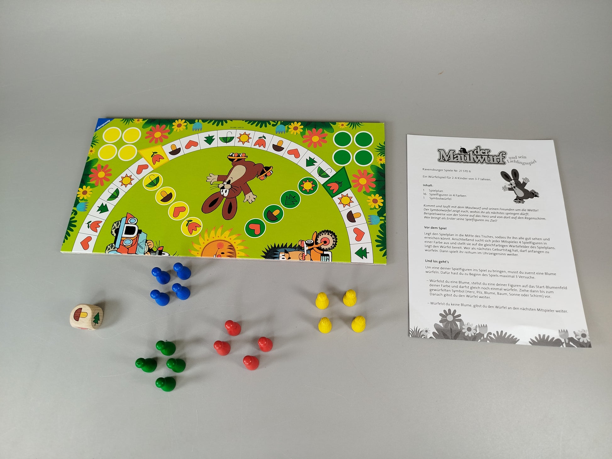 Ravensburger Brettspiel - Der Maulwurf und sein Lieblingspiel und Memorie