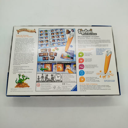 Ravensburger tiptoi Schatzsuche Buchstabenburg Brettspiel, gebraucht, ab 3 Jahre 