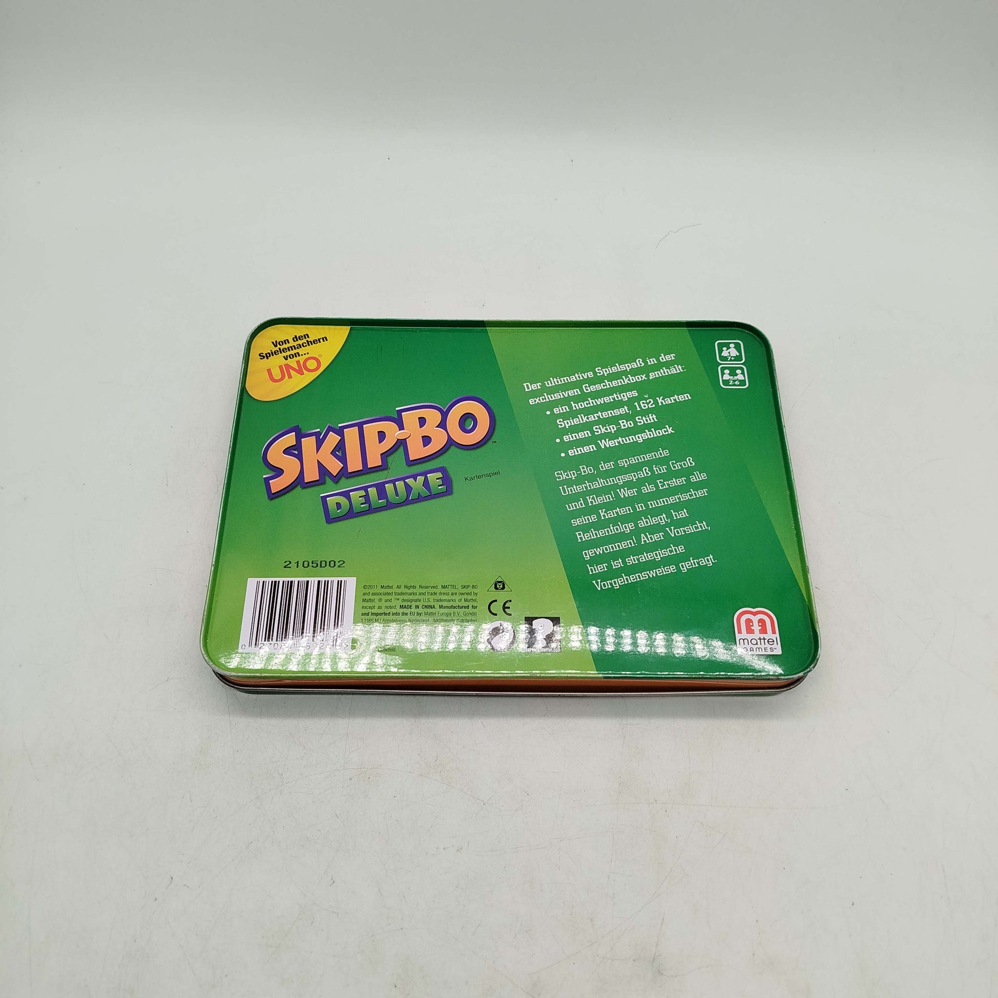 Mattel Skip-Bo Deluxe Kartenspiel, gebraucht, ab 6 7 8 Jahre | ✅ geprüft 