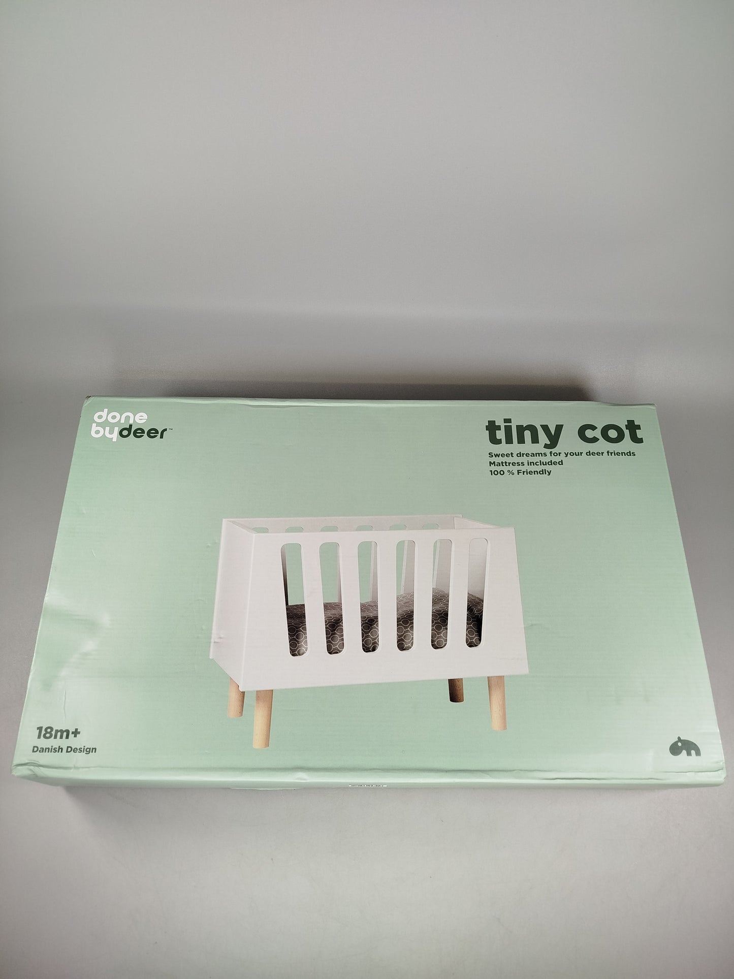done by deer Puppenbett Tiny Cot – mit Matratze, OVP