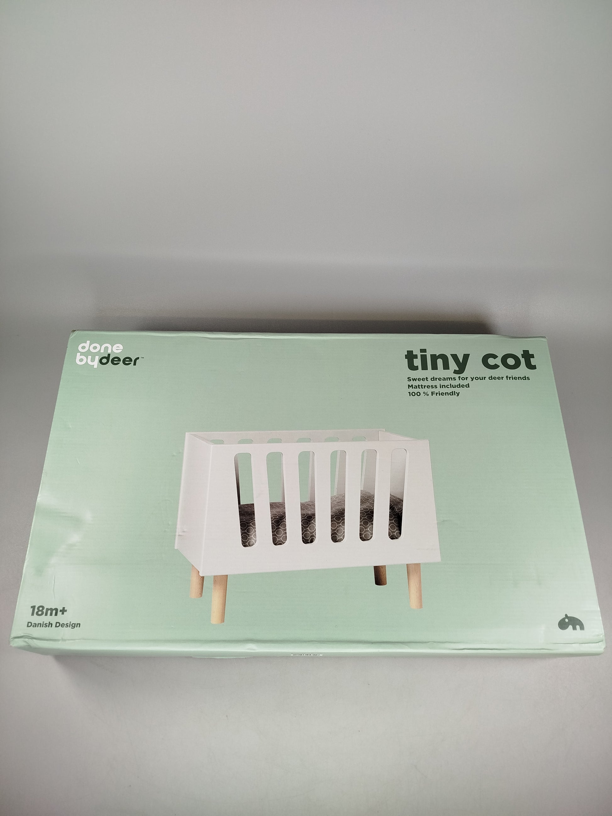 done by deer Puppenbett Tiny Cot – mit Matratze, OVP