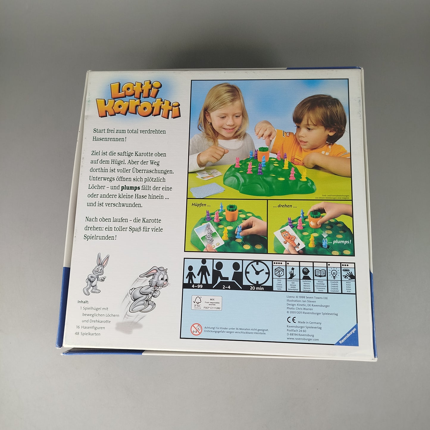 Ravensburger Lotti Karotti Brettspiel 21 550 5