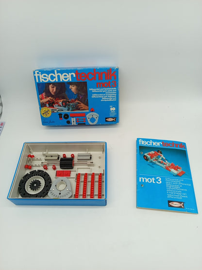 Fischertechnik Baukasten Sets – Statik & Mot Serien, vintage