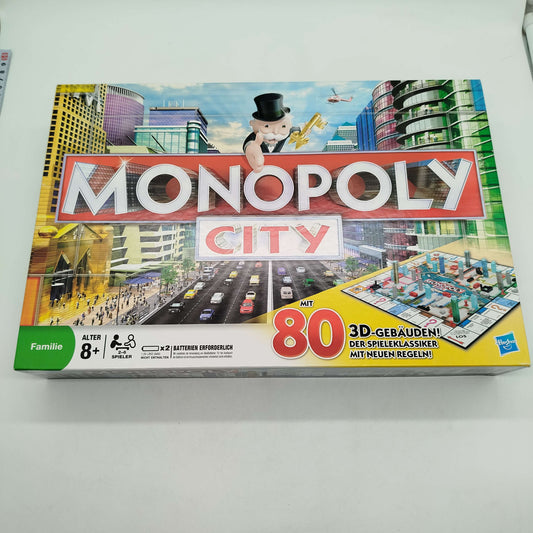 Hasbro Monopoly City Brettspiel Immobilien Handel