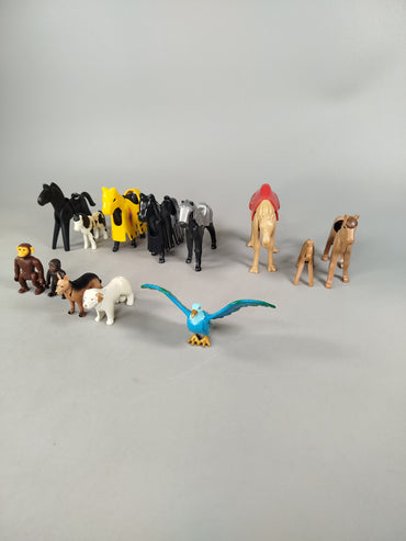 Playmobil Tiere Set von 13 Figuren – Zoo, Bauernhof & Safari
