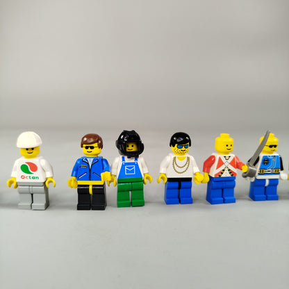 Bundle LEGO 12x Stadt & Berufe Minifiguren, gebraucht, ab 6 Jahre 