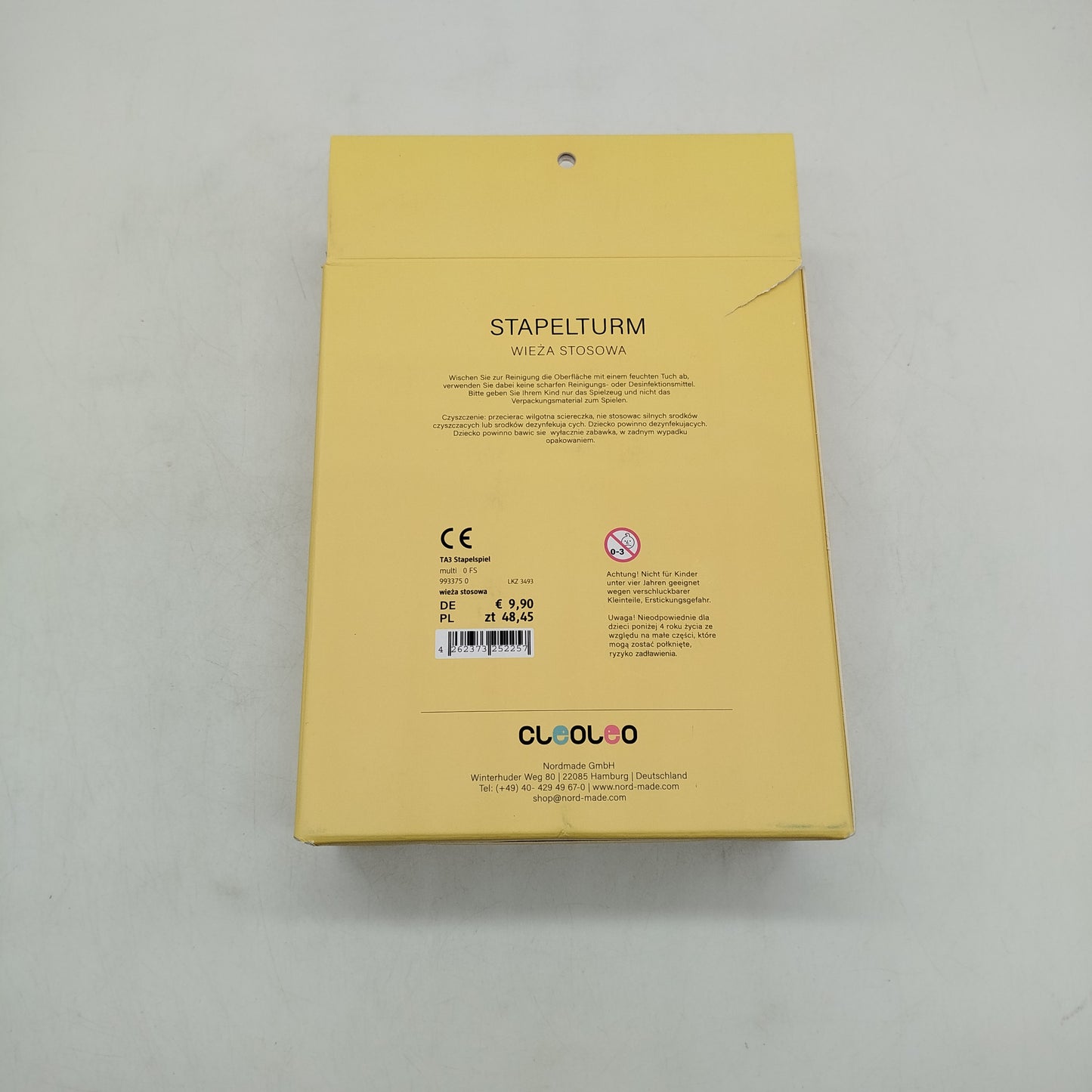 CLUOLUO Stapelturm Geschicklichkeit Holzspiel