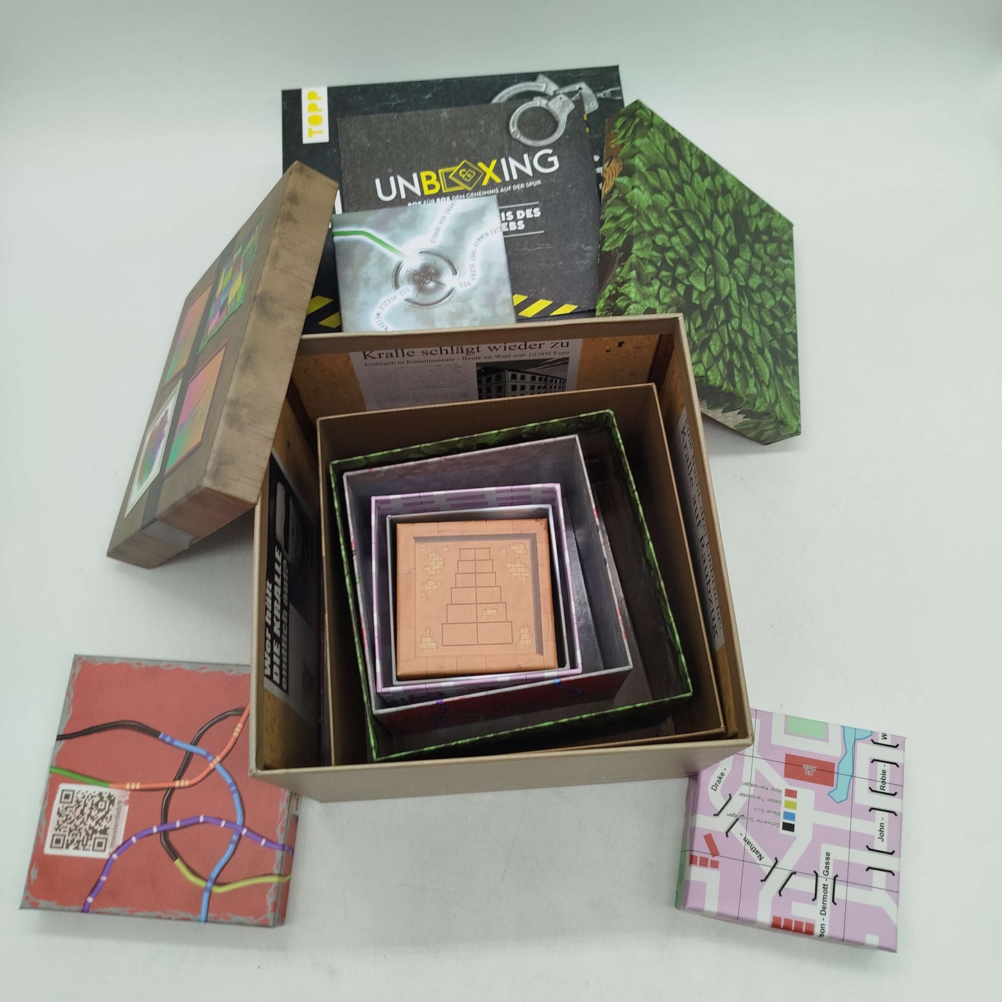 TOPP Unboxing Meisterdieb Denkspiel, gebraucht, ab 10 11 12 Jahre | ✅ geprüft 