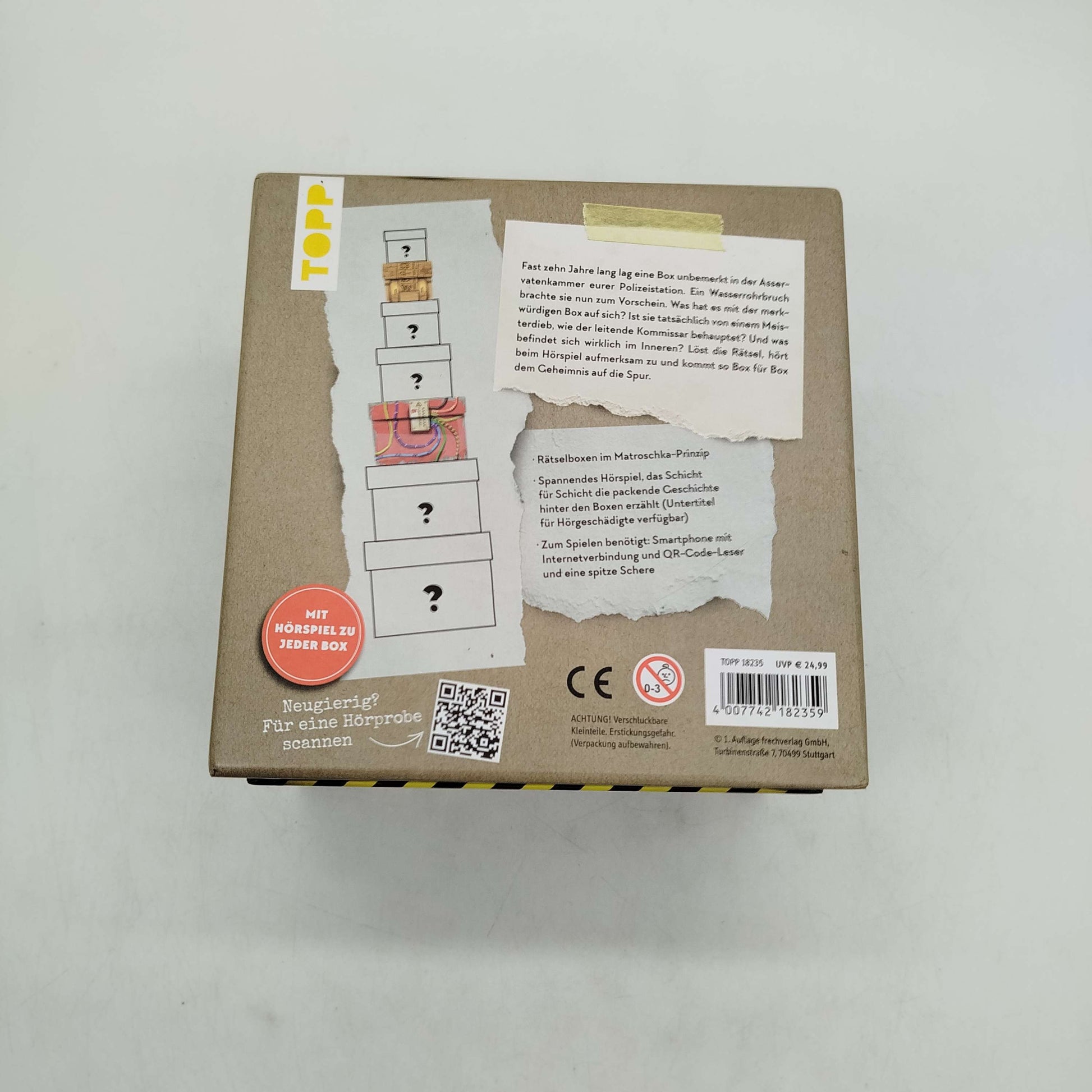 TOPP Unboxing Meisterdieb Denkspiel, gebraucht, ab 10 11 12 Jahre | ✅ geprüft 