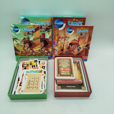 Clementoni Bundle Galileo Escape Ägypten 2x Spiel, ab 6 7 8 Jahre | ✅ geprüft 