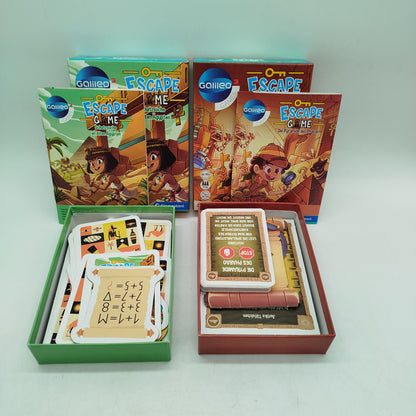 Clementoni Bundle Galileo Escape Ägypten 2x Spiel, ab 6 7 8 Jahre | ✅ geprüft 