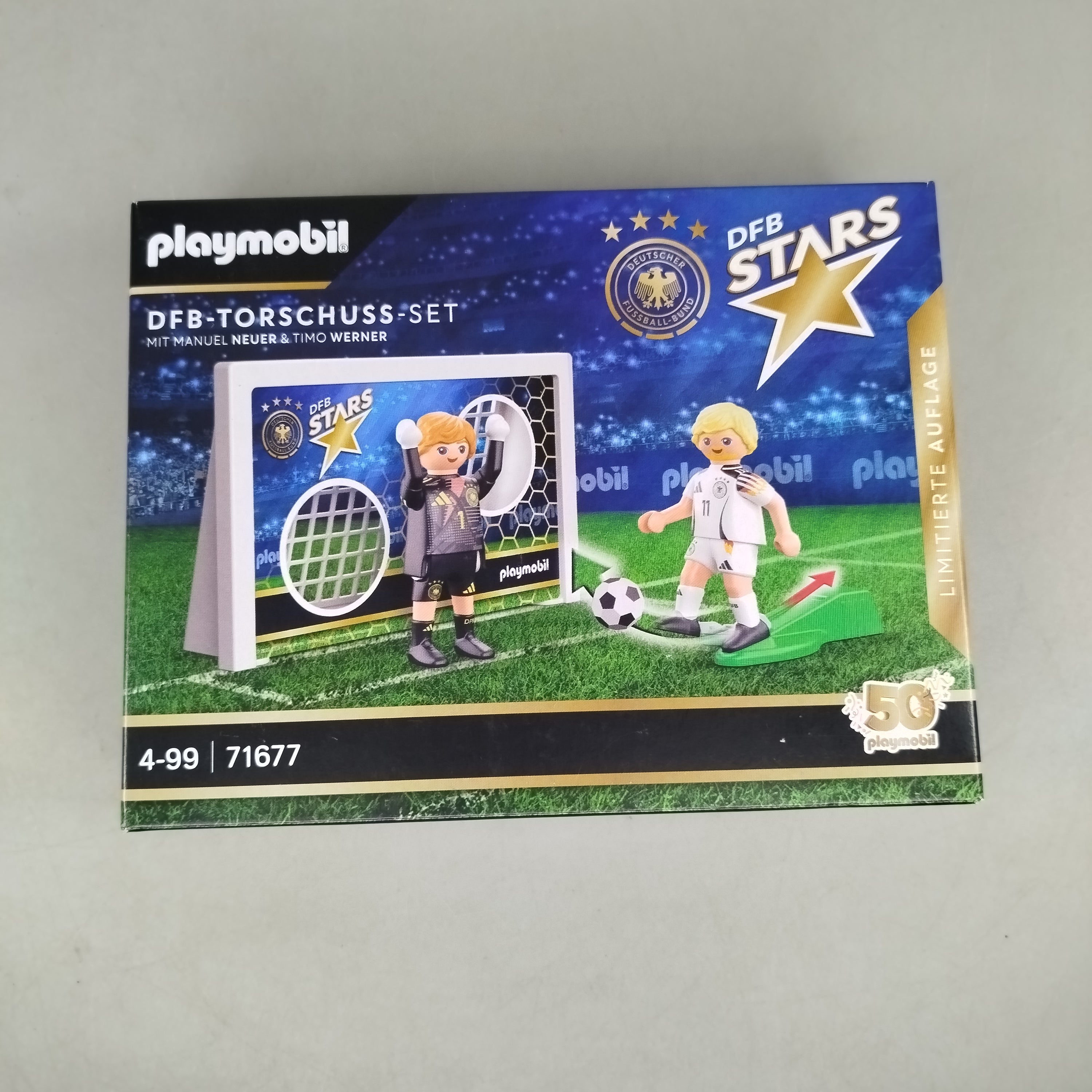 Playmobil Fußball-Spielset DFB-Torschuss 71677, neu, ab 6 Jahre 