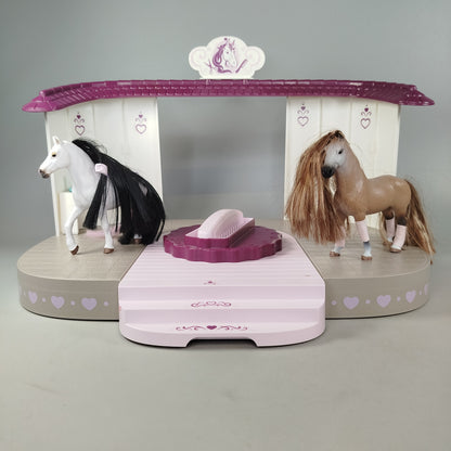 Schleich Pferdepflege-Set 🐴🌟, gebraucht, ab 3 4 5 Jahre | ✅ geprüft 