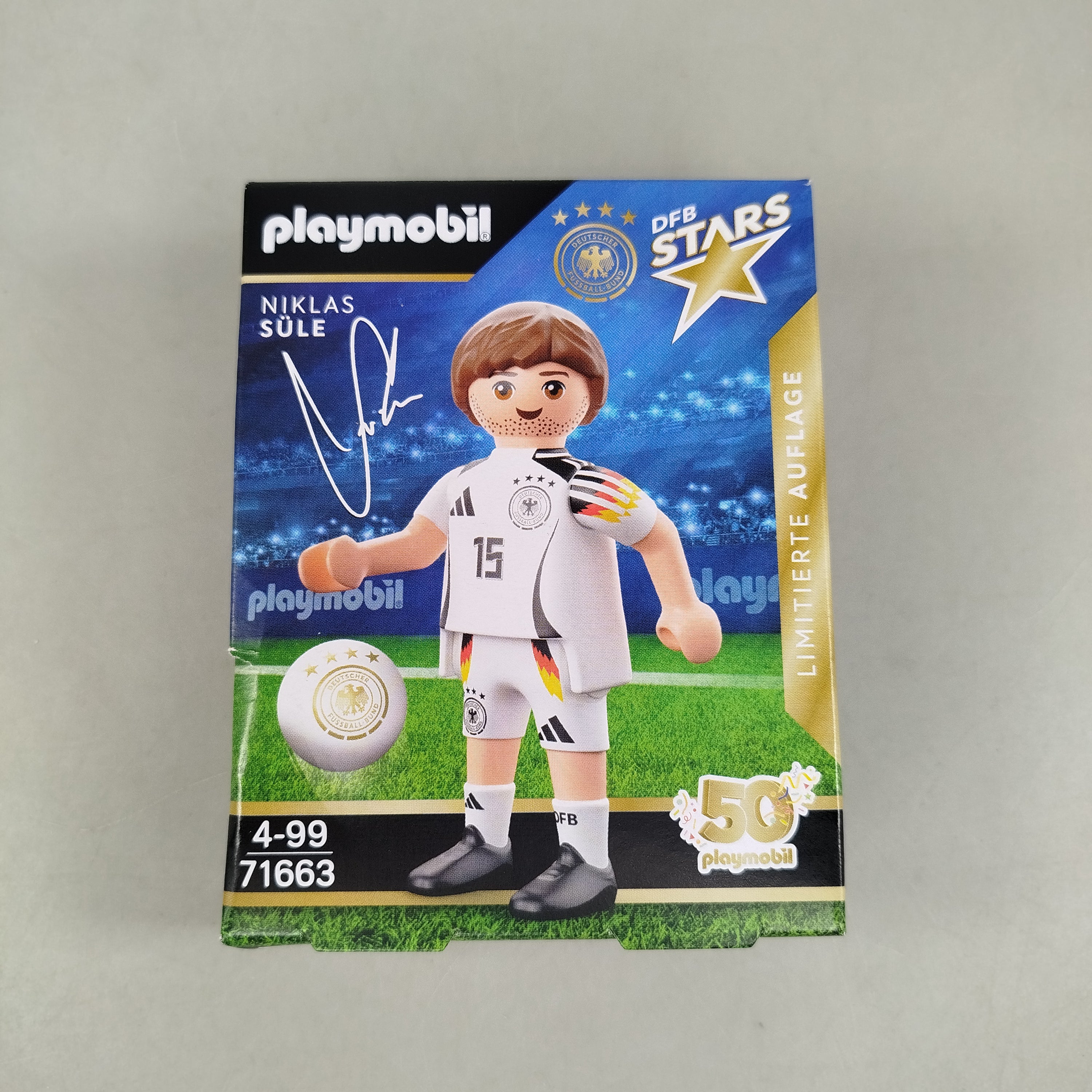 Playmobil 🙂🏠 DFB Stars Niklas Süle Figur, neu, ab 6 7 8 Jahre | ✅ geprüft 